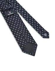 Black Geometric Tie