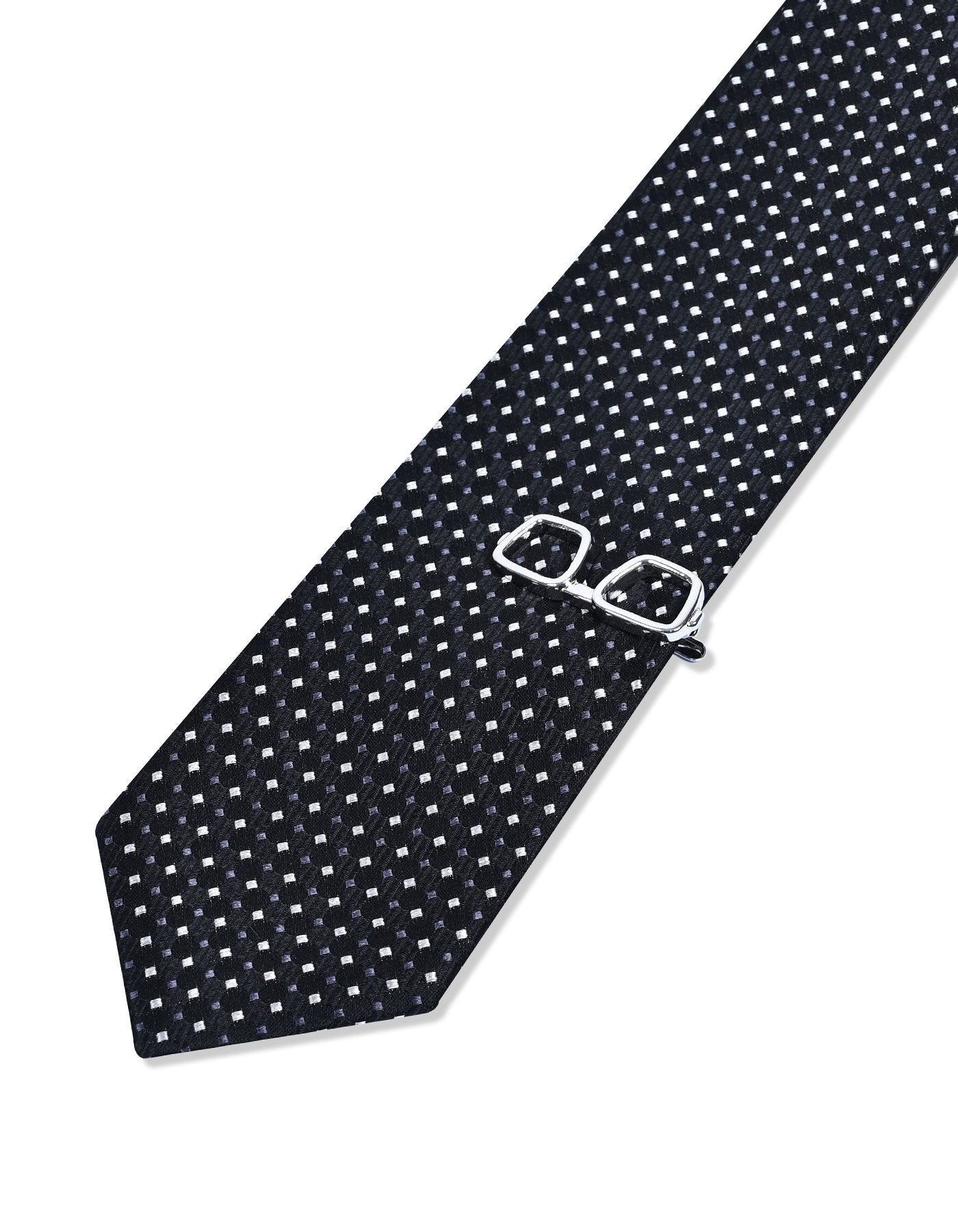 Silver Texture Tie Pin