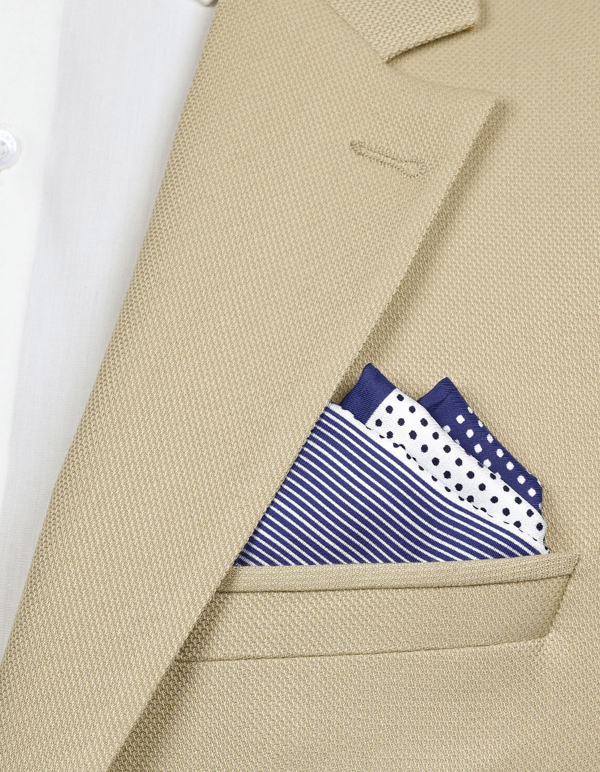 Multi Dotted Pocket Square