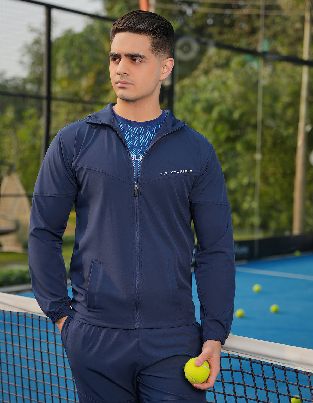 Navy Full Sleeves Track Suit FTS2405-S