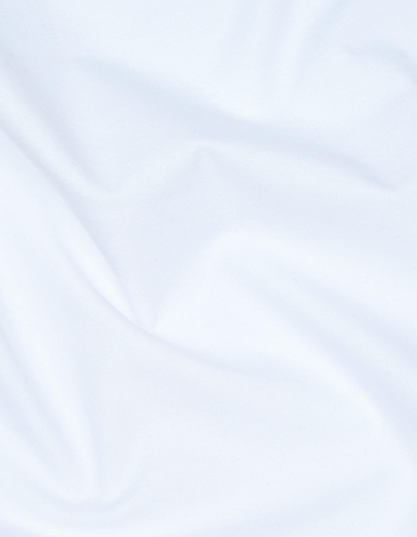 Plain White Tailored Smart Fit Shirt FS2299SF-16