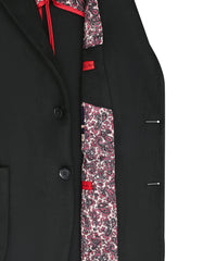 Black Tailored Smart Fit Coat CC2530-42