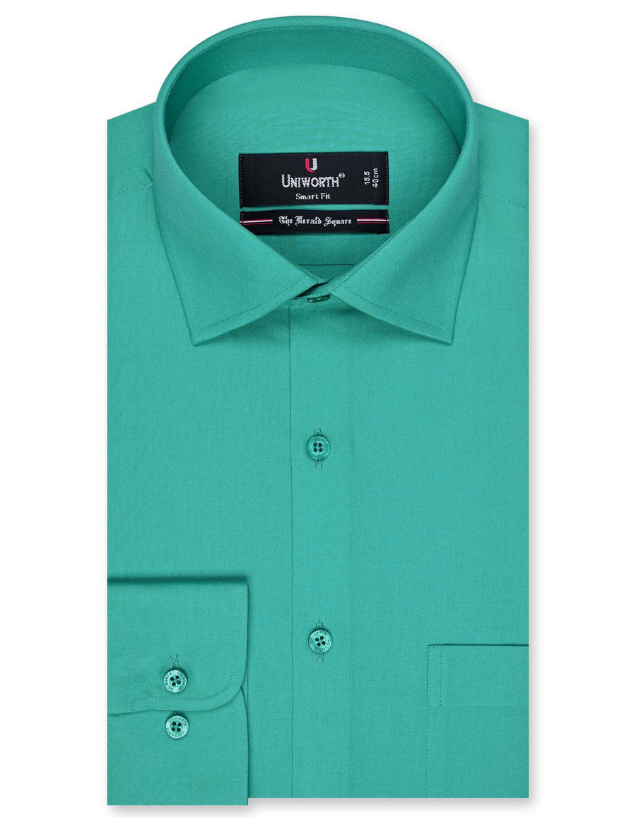 Sea Green Formal Shirt For Men Uniworth Sea Green Formal Shirt For Men Uniworth