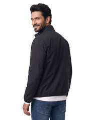 Black Urban Windbreaker Jacket