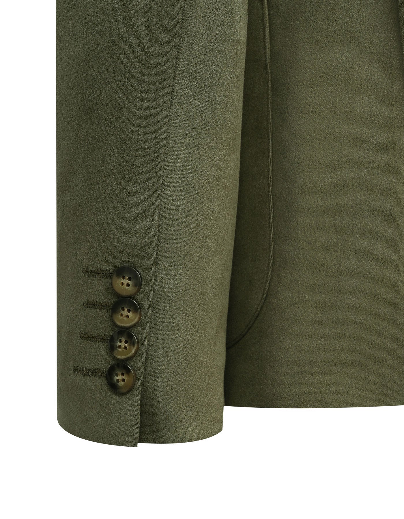 Olive Tailored Smart Fit Coat CC2533-40