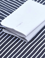 Stripe Black Tailored Smart Fit Shirt FS2882-2SF-15.5