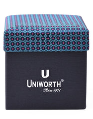 Teal Texture Cufflink Tie Set