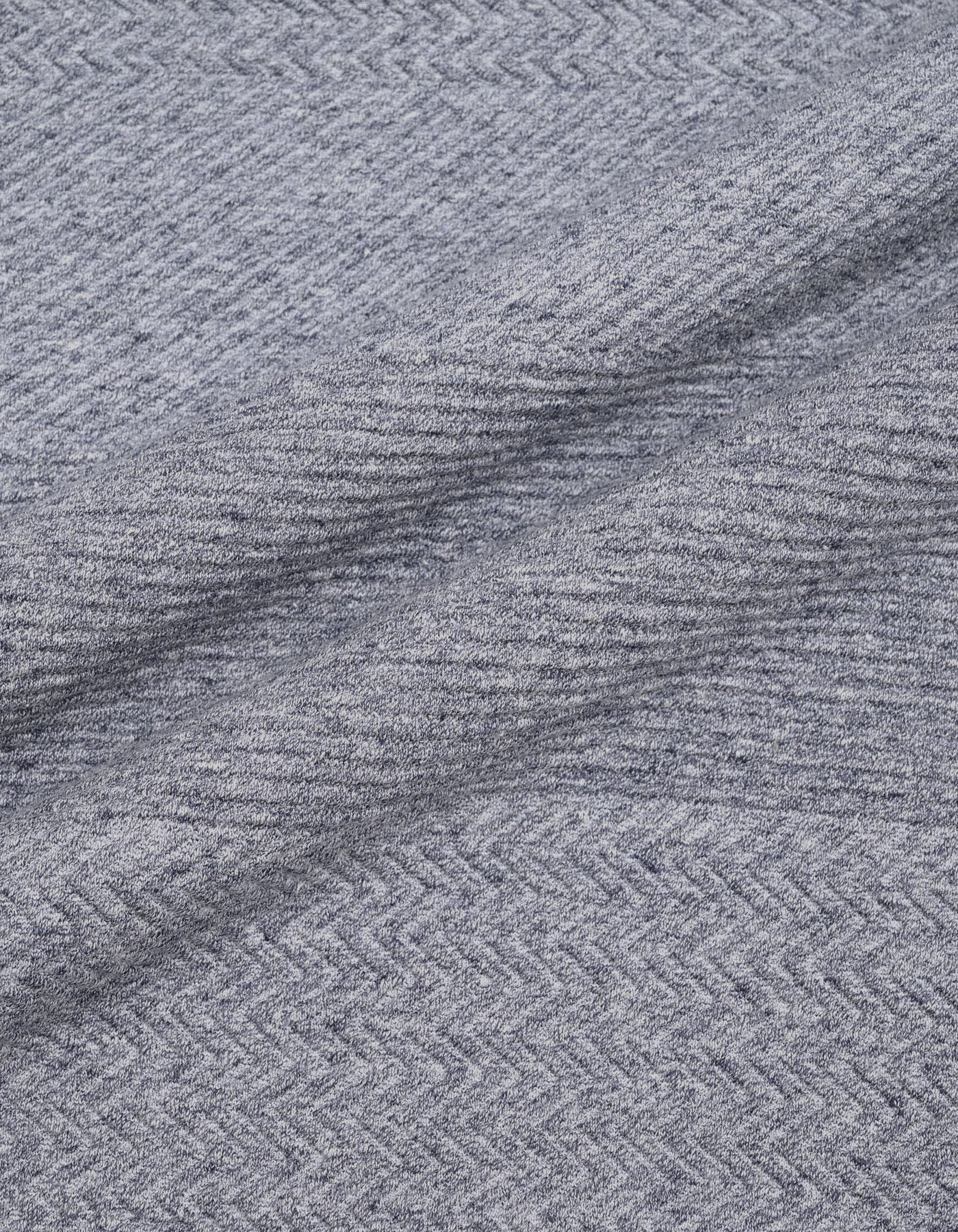 Navy Textured Jacquard Sweatshirt