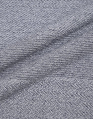 Navy Textured Jacquard Sweatshirt