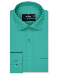 Plain Sea Green Classic Fit Shirt FS1334-1RF-14.5