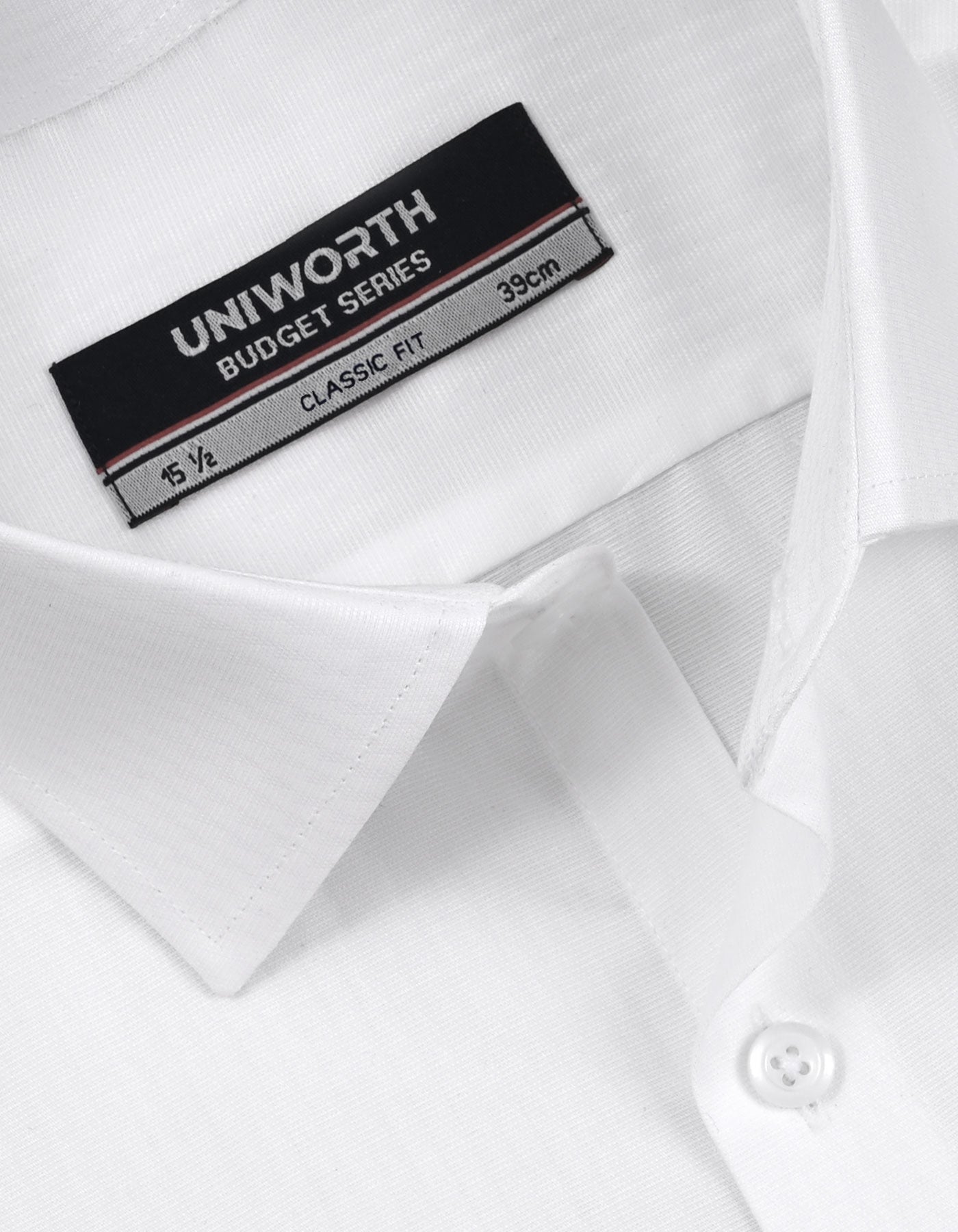 Self White Classic Fit Shirt FS1757-1RF-15