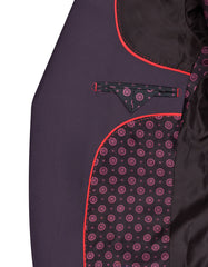 Purple Tailored Smart Fit Coat CC2522-44