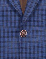 Navy Tailored Smart Fit Coat CC2292-38