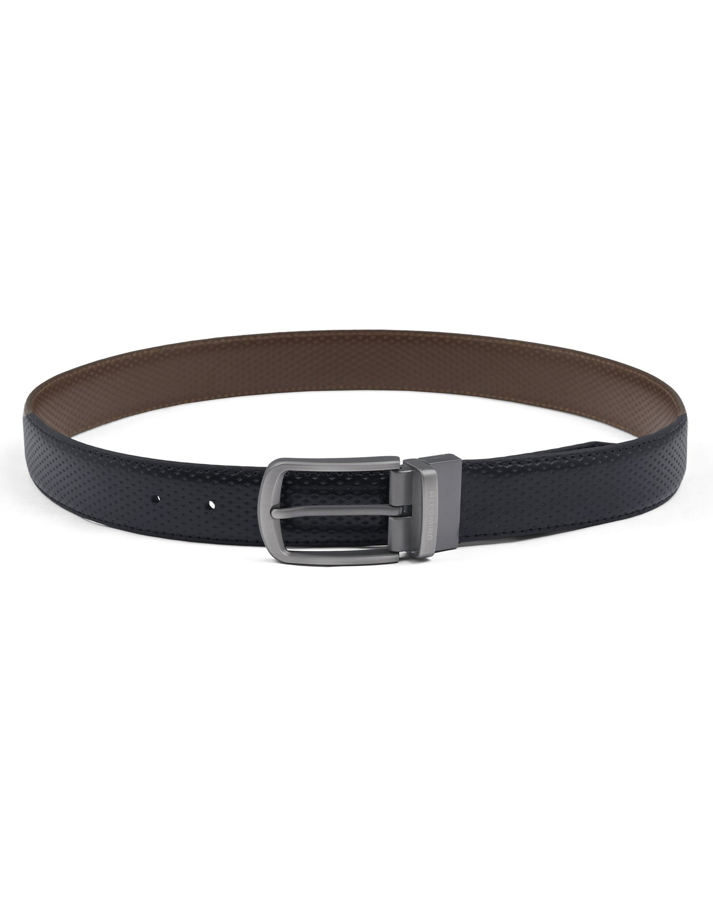 Formal Belt Premium Buckle Black BTP2505 Uniworth Double Side BTP2505-34