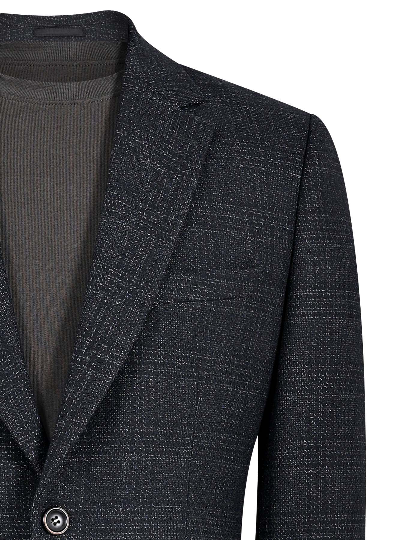 Black Tailored Smart Fit Coat CC2504-36
