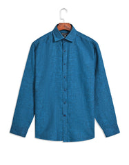 Plain Blue Classic Fit Shirt FS2424-1RF-15.5