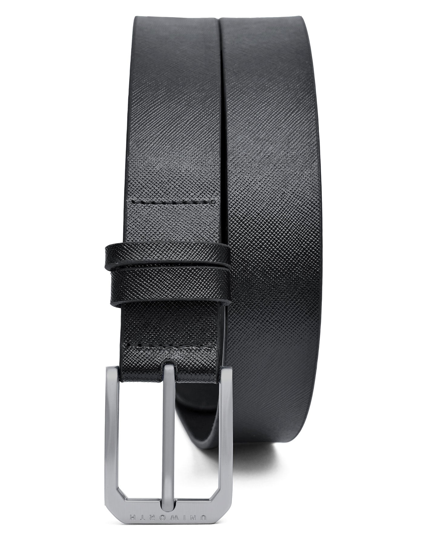 Formal Belt Pin Buckle Black BTF2501 Uniworth Single Side BTF2501-32