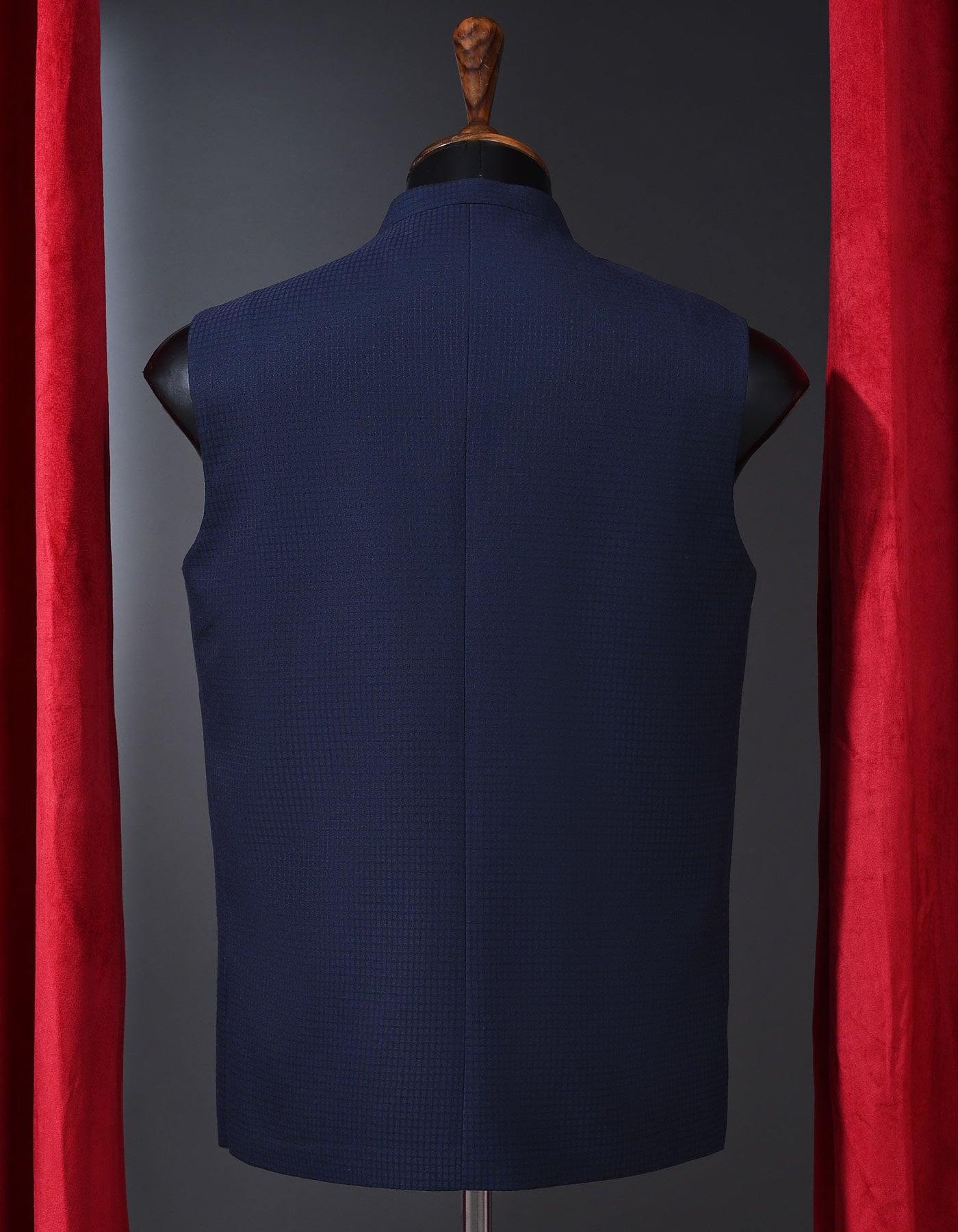 Designer Waist Coat Navy L 1PAJWC831-3 Uniworth Designer Waist Coat 1PAJWC831-3-L