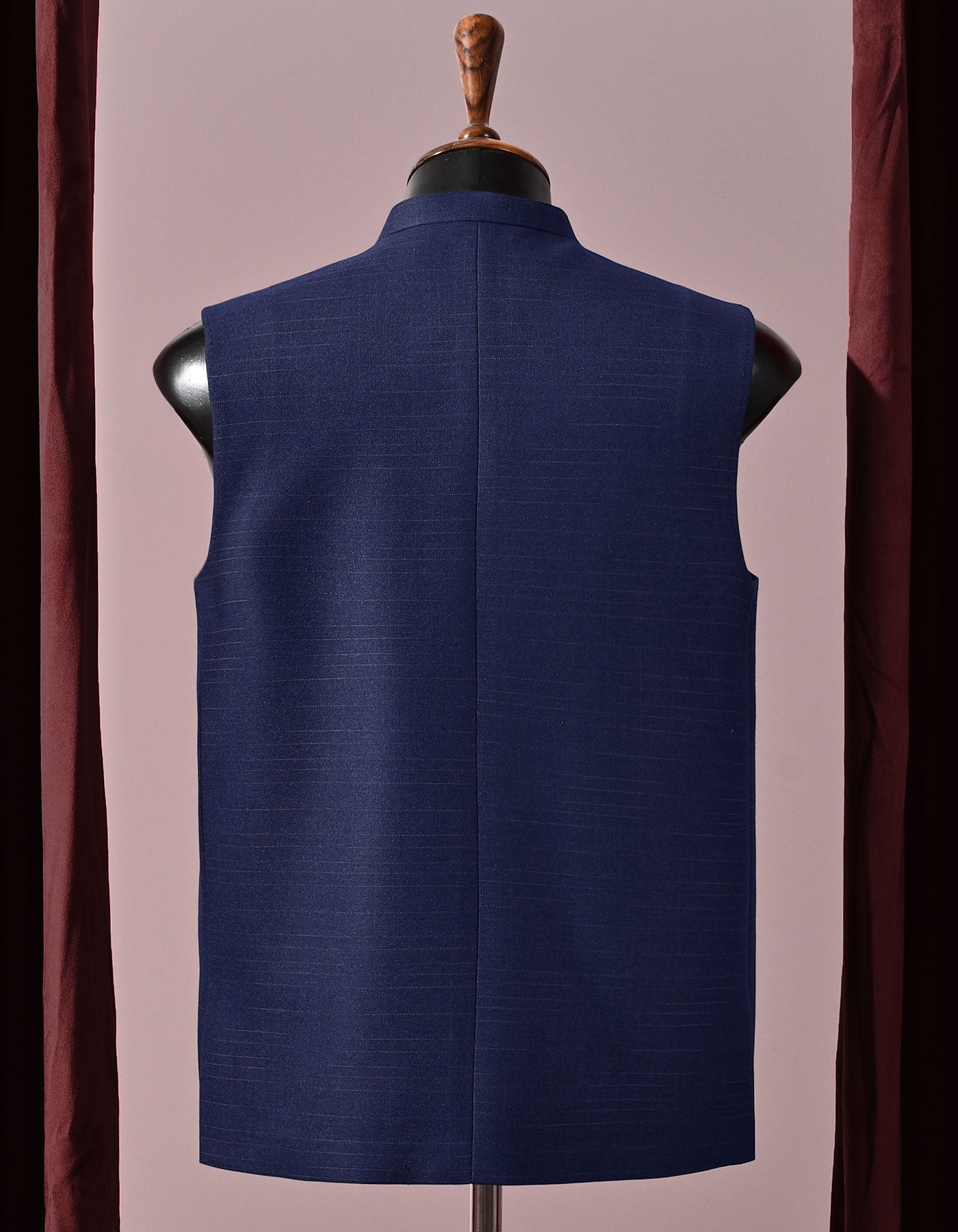 Designer Waist Coat Navy L 1PAJWC833-1 Uniworth Designer Waist Coat 1PAJWC833-1-L