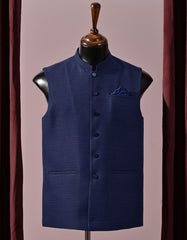 Designer Waist Coat Navy S 1PAJWC833-1 Uniworth Designer Waist Coat 1PAJWC833-1-S