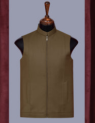 Designer Waist Coat Mehndi S 1PAJZP836-1 Uniworth Designer Waist Coat 1PAJZP836-1-S