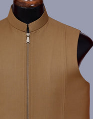 Designer Waist Coat Golden M 1PAJZP836-3 Uniworth Designer Waist Coat 1PAJZP836-3-M