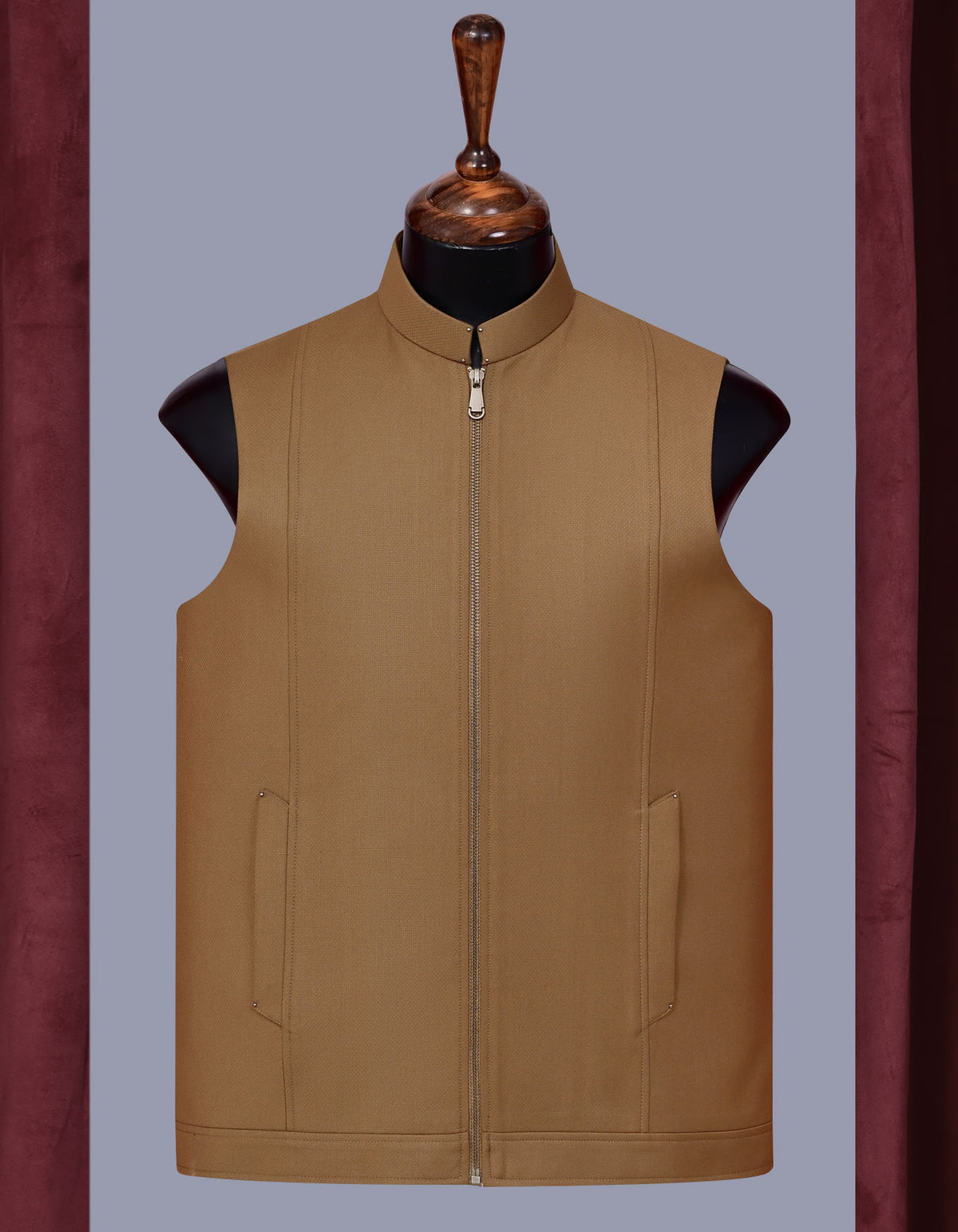 Designer Waist Coat Golden S 1PAJZP836-3 Uniworth Designer Waist Coat 1PAJZP836-3-S