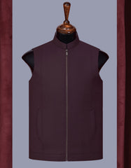 Designer Waist Coat Maroon S 1PAJZP836-4 Uniworth Designer Waist Coat 1PAJZP836-4-S
