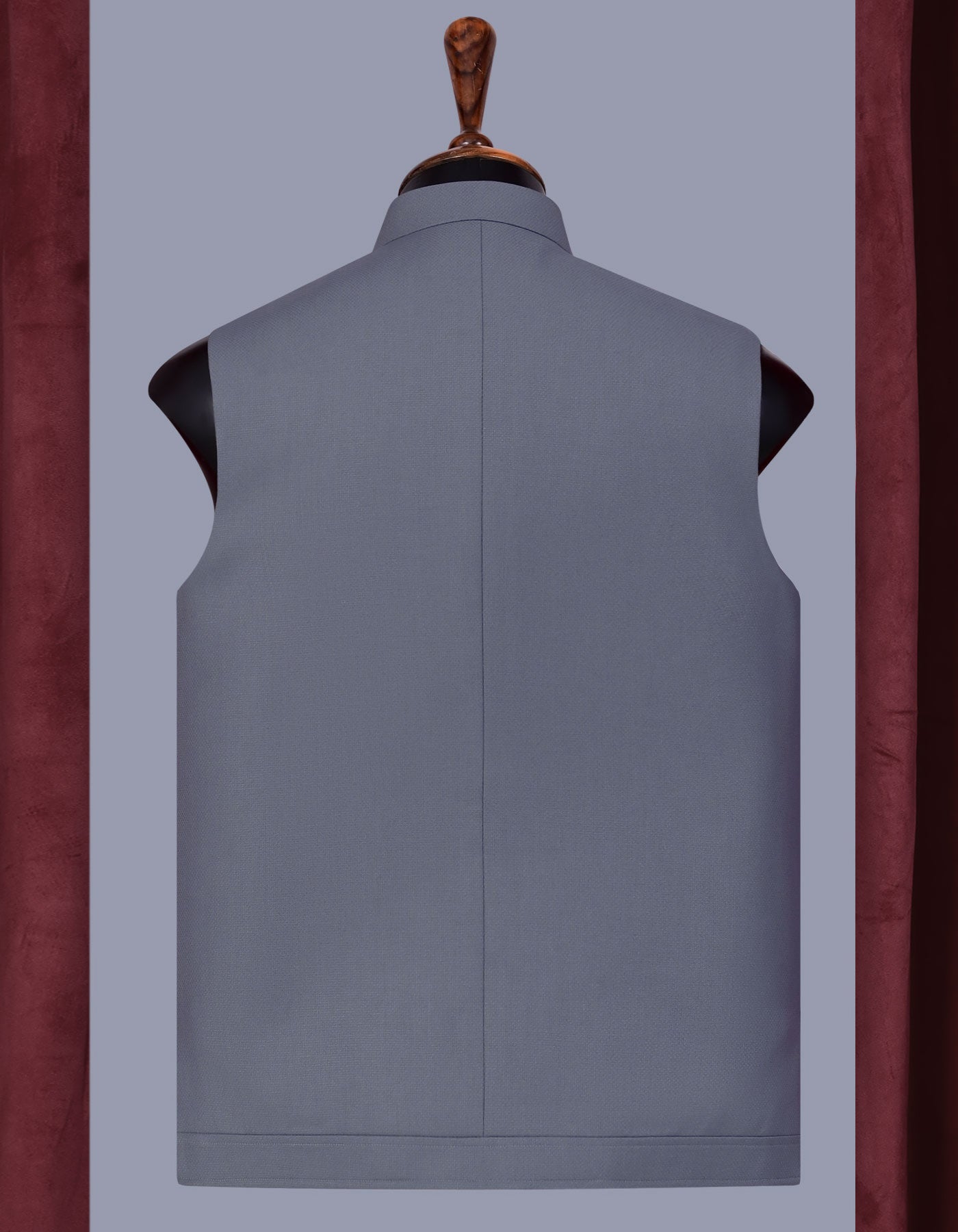 Designer Waist Coat Grey L 1PAJZP836-5 Uniworth Designer Waist Coat 1PAJZP836-5-L