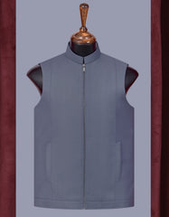 Designer Waist Coat Grey S 1PAJZP836-5 Uniworth Designer Waist Coat 1PAJZP836-5-S