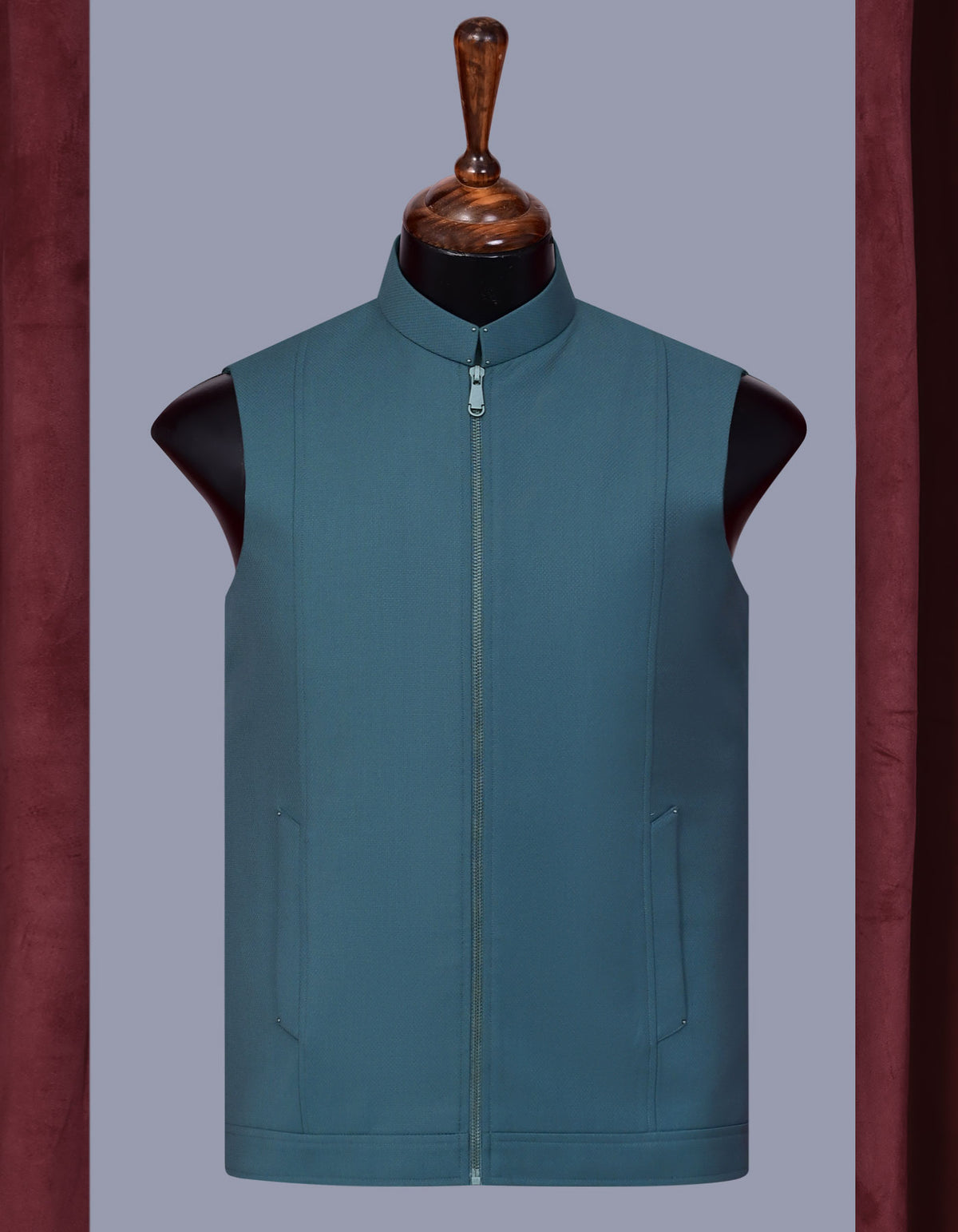 Designer Waist Coat D Zinc S 1PAJZP836-6 Uniworth Designer Waist Coat 1PAJZP836-6-S