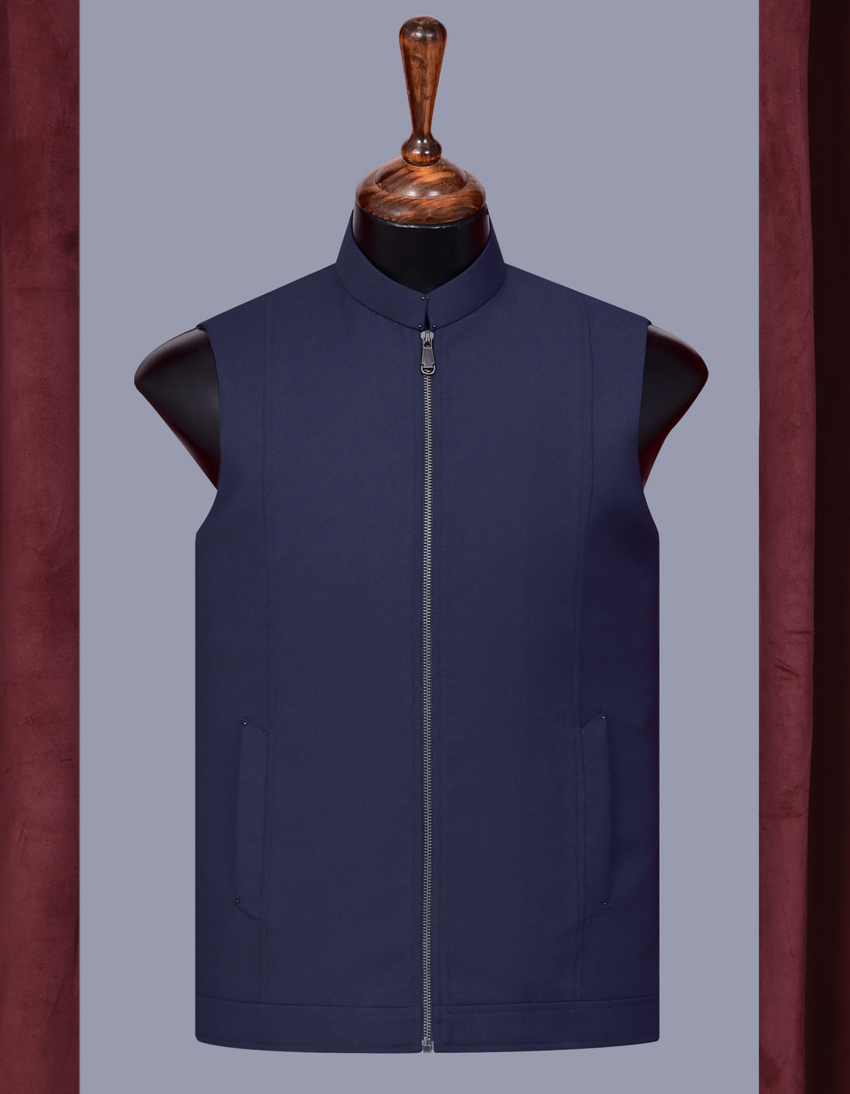 Designer Waist Coat Navy S 1PAJZP836-7 Uniworth Designer Waist Coat 1PAJZP836-7-S