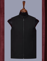 Designer Waist Coat Black S 1PAJZP836-8 Uniworth Designer Waist Coat 1PAJZP836-8-S