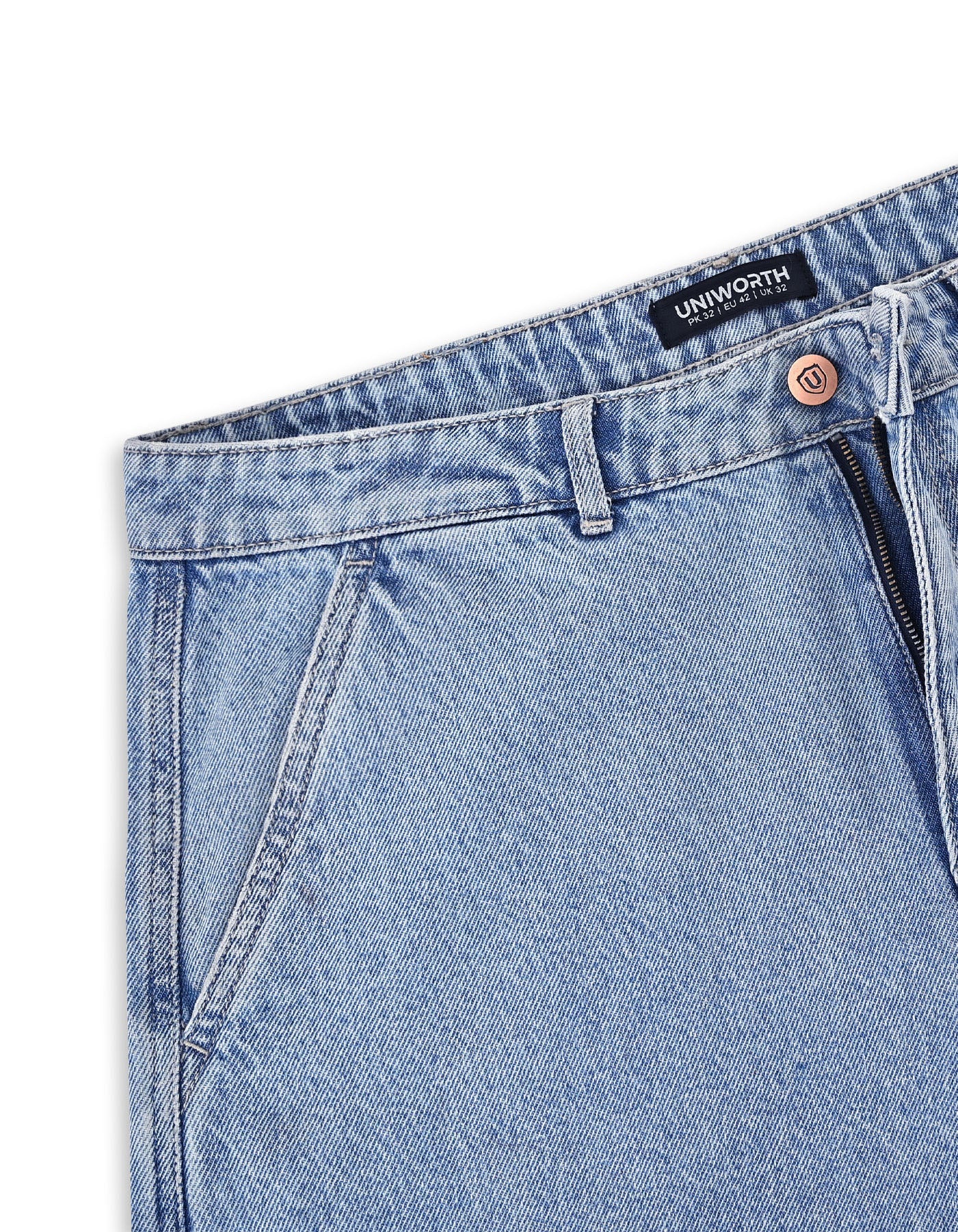 Acid Blue Straight Fit  Denim DM2611-38