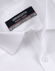 Self White Classic Fit Shirt FS1801RF-15