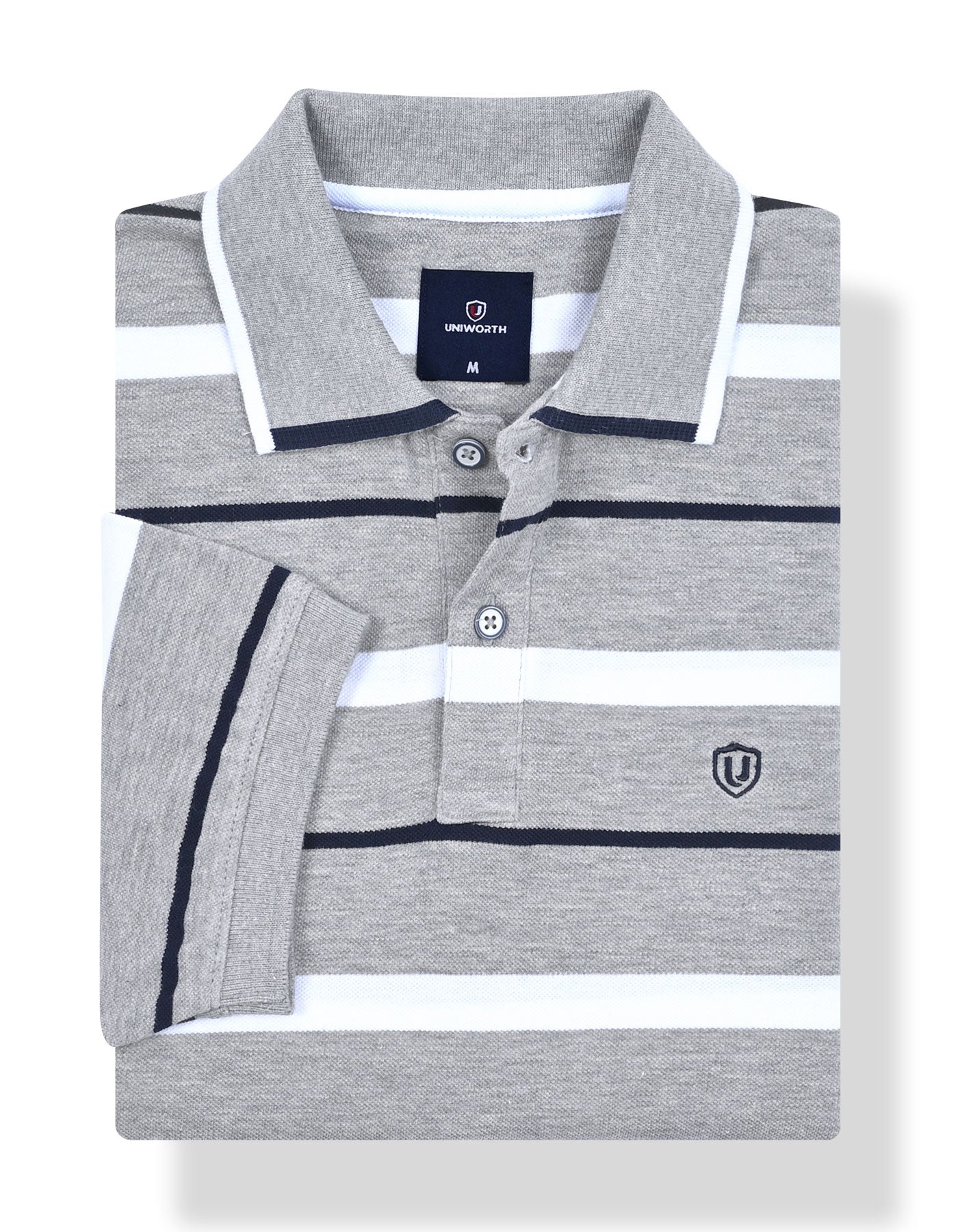 Stripe Heather Grey TP2575-M