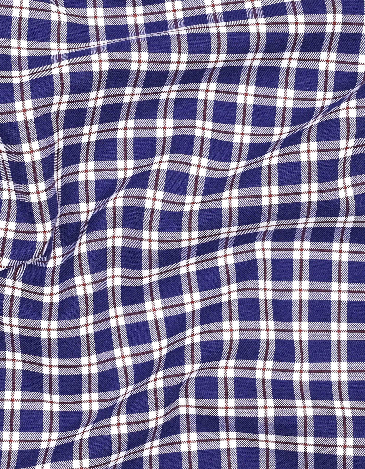 Check Blue Classic Fit Shirt FS2936RF-15.5