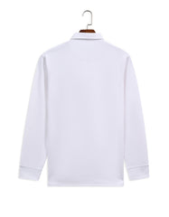 White Plain Signature Rugby Polo