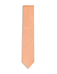 Orange Geometric Tie