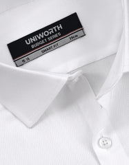 Self White Tailored Smart Fit Shirt FS1804-1SF-15