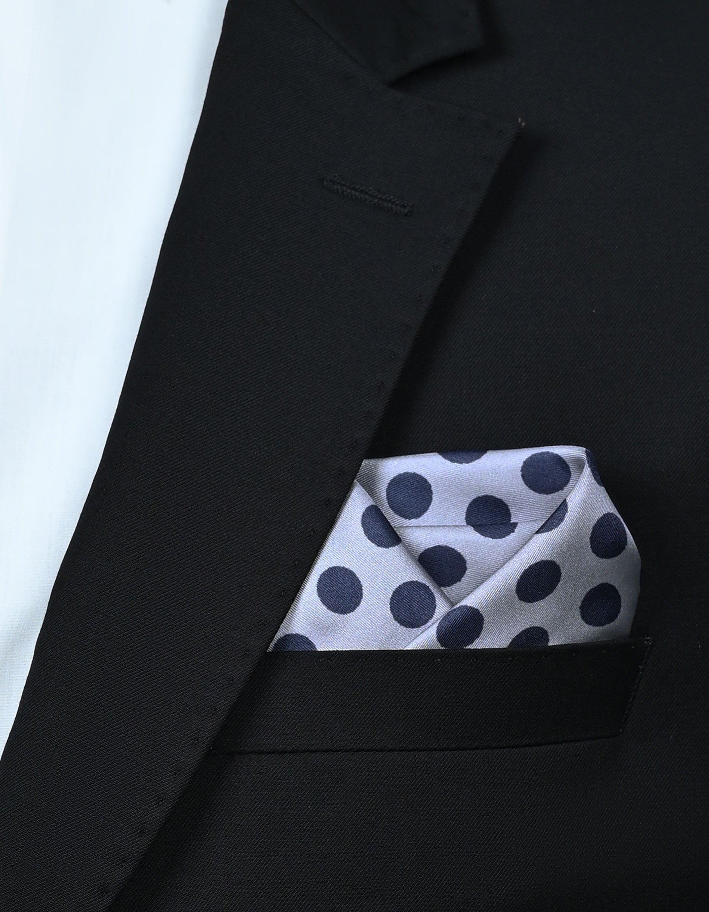 Lavender Dotted Pocket Square