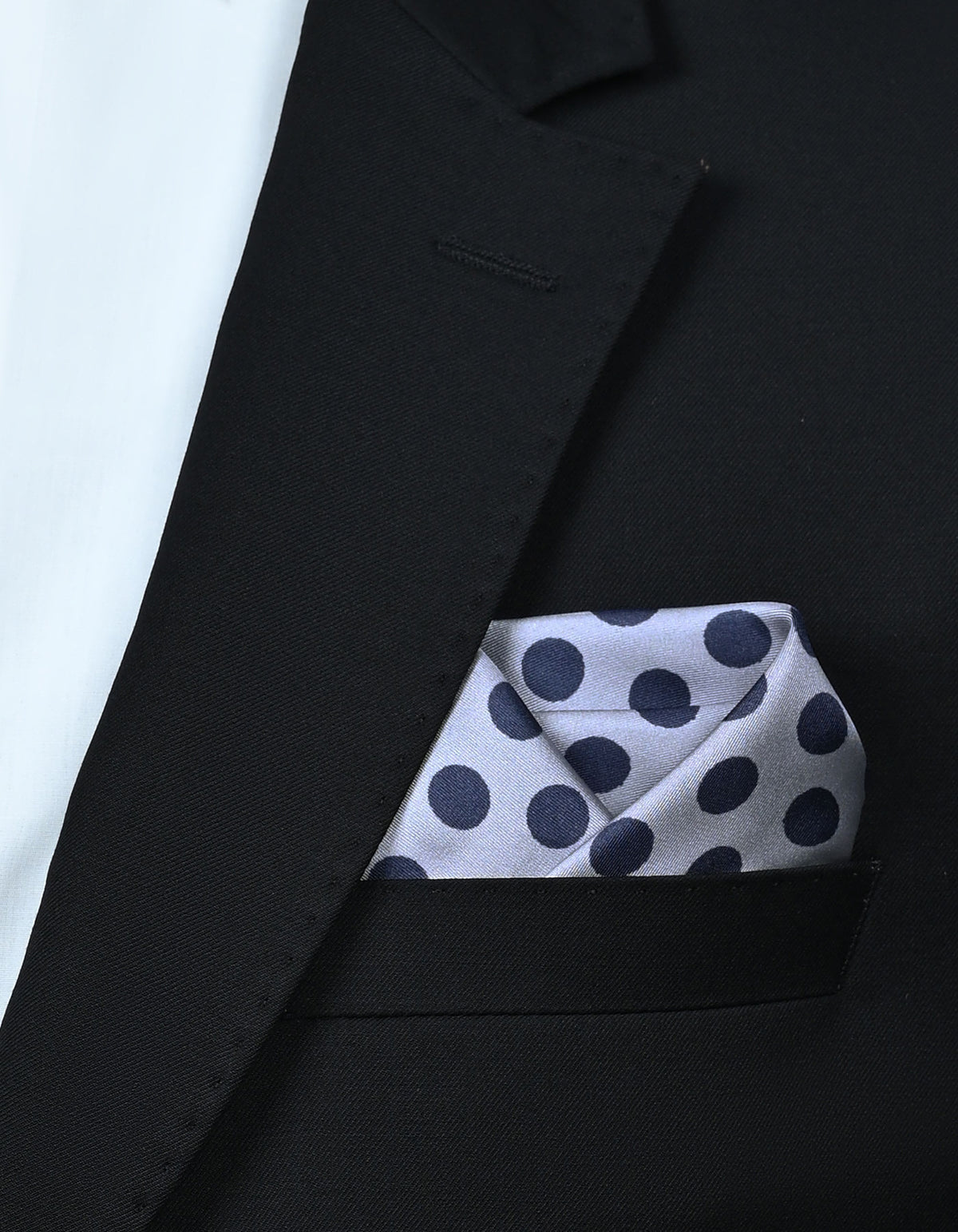 Lavender Dotted Pocket Square