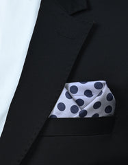 Lavender Dotted Pocket Square