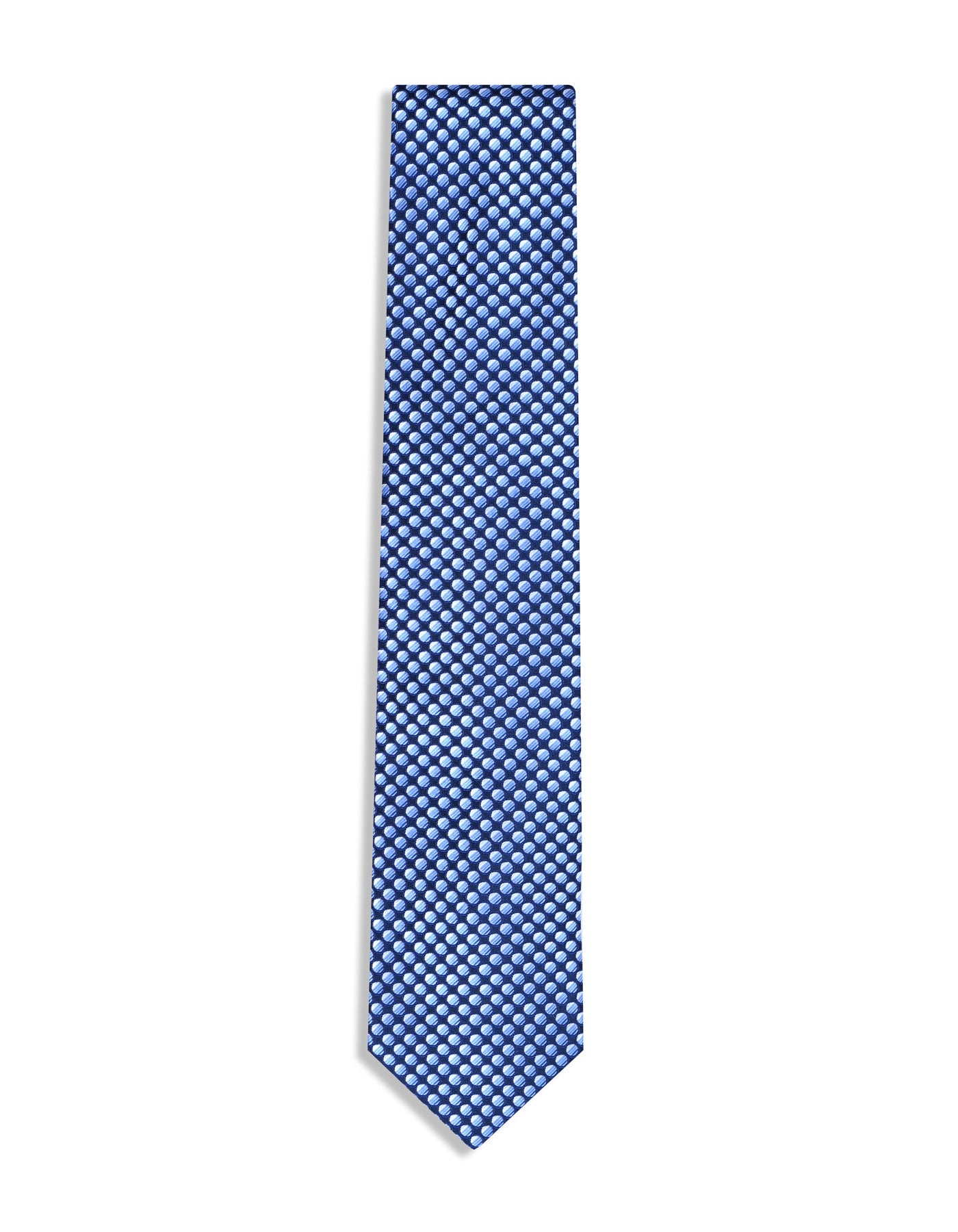 Royal Blue Geometric Tie