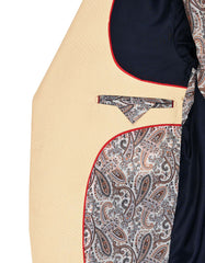 Beige Tailored Smart Fit Coat CC2525-1-42