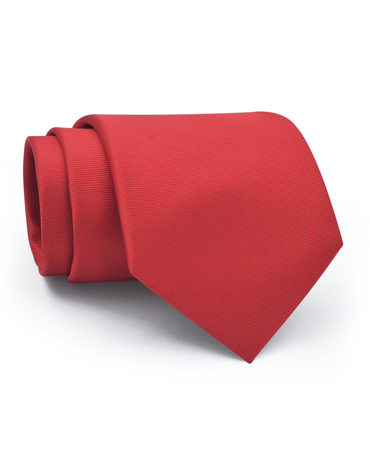 Red Self Tie