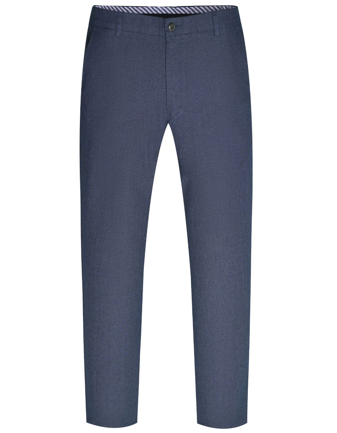 Navy Classic Fit Cotton Trouser FTC2422C-28