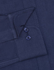 Plain Navy Classic Fit Shirt FS2298-1RF-15.5