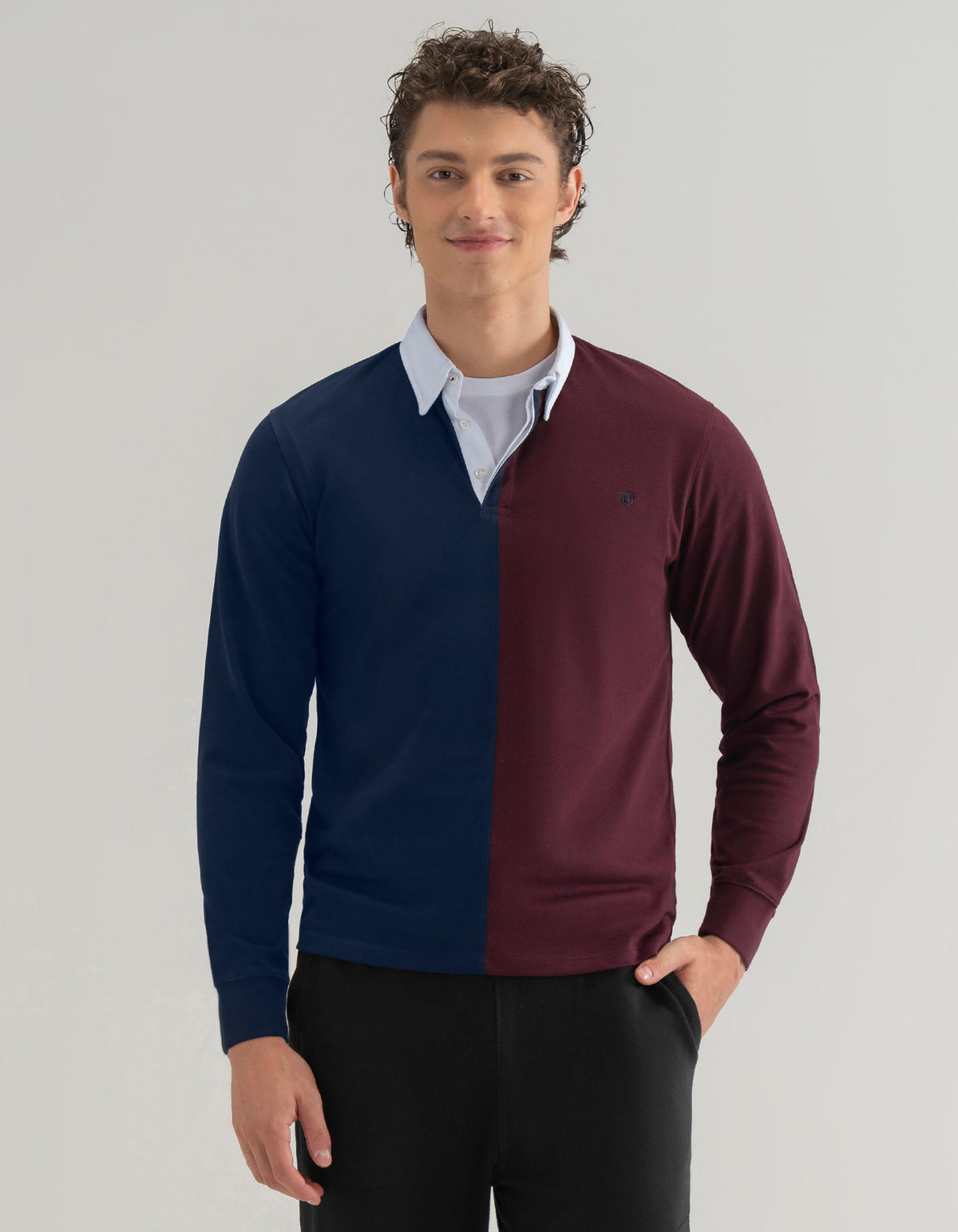 Plain Navy TP2493-S
