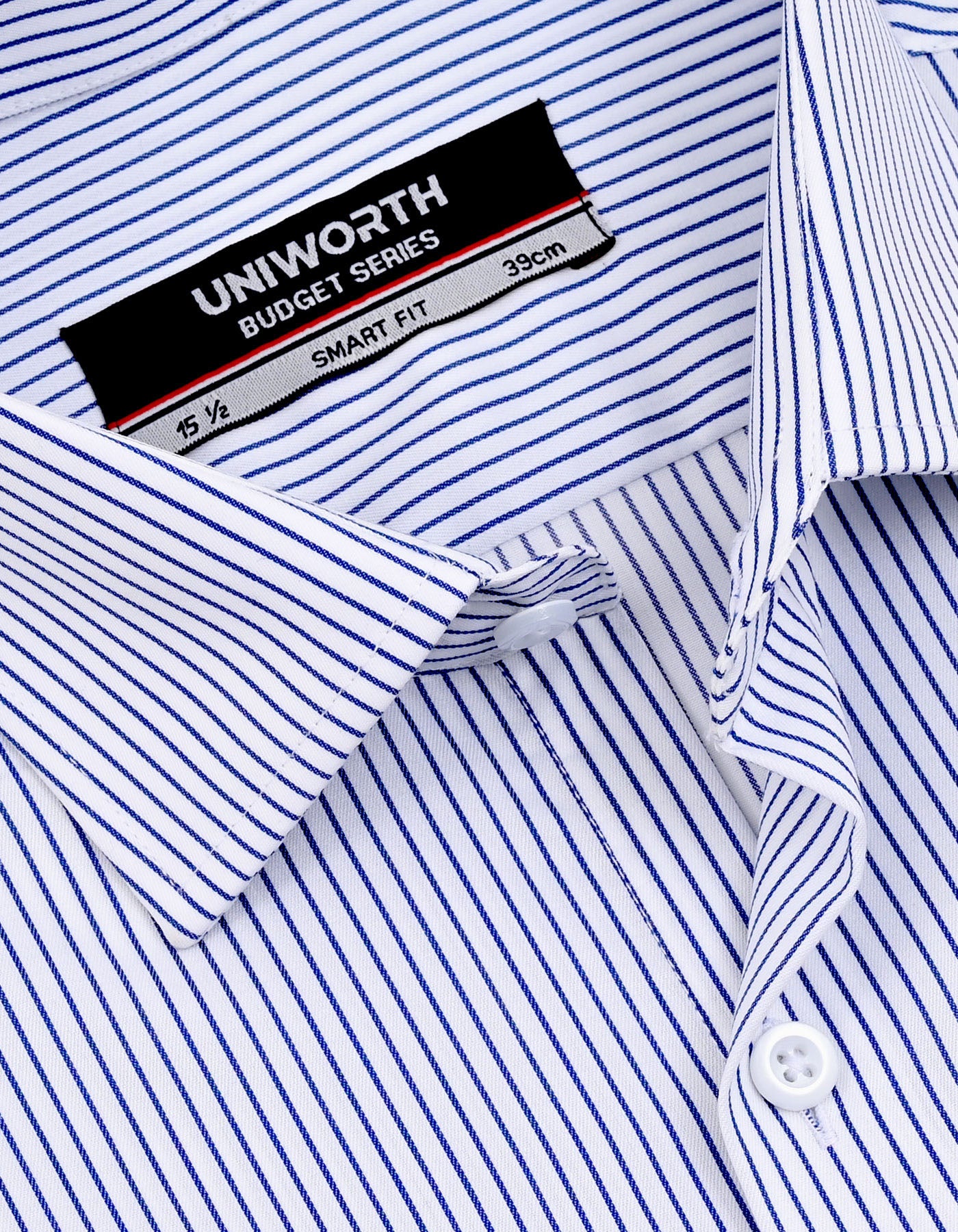 Stripe Royal Blue Tailored Smart Fit Shirt FS2934-1SF-15